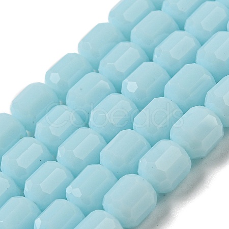 Opaque Glass Beads Strands GLAA-G112-03Q-1