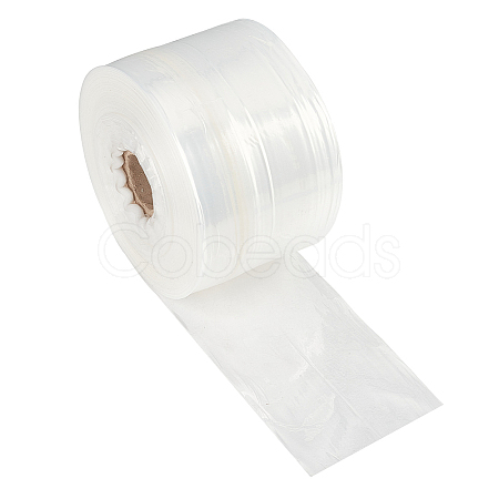 Transparent PE Tubing Film Rolls ABAG-WH0039-21A-1