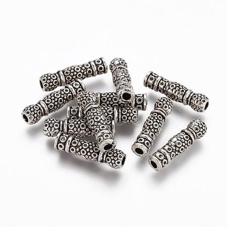 Tibetan Style Alloy Tube Beads LF0658Y-NF-1