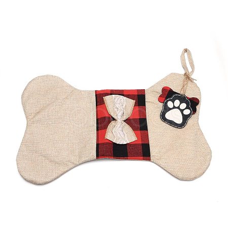 Bone Shape Cloth Socks ABAG-I003-07-1