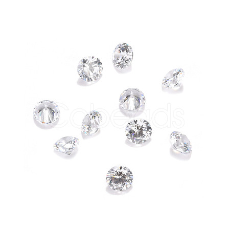Cubic Zirconia Cabochons ZIRC-M002-3mm-007-A-1