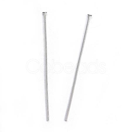 Tarnish Resistant 304 Stainless Steel Flat Head Pins STAS-D448-A-012P-1