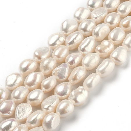 Natural Cultured Freshwater Pearl Beads Strands PEAR-L033-38D-01A-1