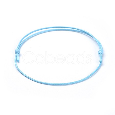 Eco-Friendly Korean Waxed Polyester Cord Bracelet Making BJEW-JB04256-09-1