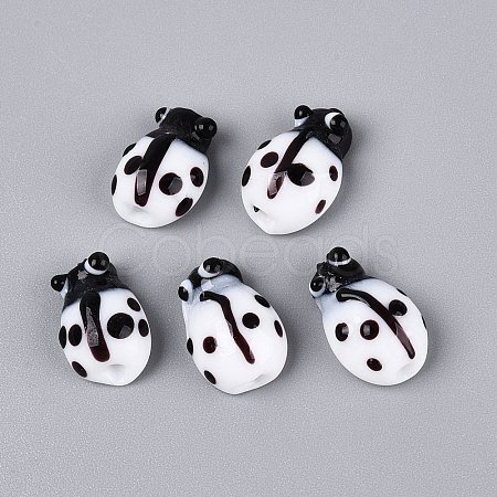 Handmade Lampwork Beads LAMP-R004-04-01-1