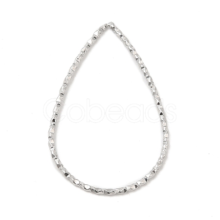 Non-Tarnish 304 Stainless Steel Linking Rings STAS-Z041-01P-1