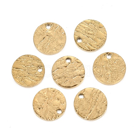 Ion Plating(IP) 304 Stainless Steel Charms STAS-I157-09B-G-1