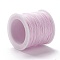 Braided Nylon Thread, DIY Material for Jewelry Making, Lavender Blush, 0.8mm, 100yards/roll