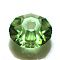 Imitation Austrian Crystal Beads, Grade AAA, K9 Glass, Faceted, Flat Round, Lime Green, 6x3.5mm, Hole: 0.7~0.9mm