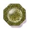 Natural Acrylic Ashtray, with Resin, Home OFFice Tabletop Decoration, Octagon, 103x102x21mm, Inner Diameter: 74mm