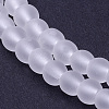 Baking Paint Transparent Glass Bead Strands GLAA-S031-4mm-13-3