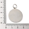 Non-Tarnish 304 Stainless Steel Pendants STAS-C086-05B-P-3