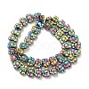 Electroplated Synthetic Non-magnetic Hematite Beads Strands G-Z032-D02-05A-2