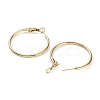 Ring 304 Stainless Steel Hoop Earrings for Women Men EJEW-B049-02B-G-2