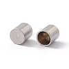 Tarnish Resistant 201 Stainless Steel Cord Ends STAS-G288-01C-P-3