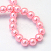 Baking Paint Glass Pearl Bead Strands X-HY-Q003-3mm-53-4
