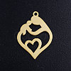 201 Stainless Steel Pendants STAS-S105-JN388-2-1