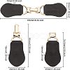 6 Sets Imitation Leather Toggle Buckle AJEW-FG0001-56-2