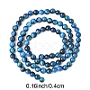 1 Strand Natural Tiger Eye Bead Strands G-YW0002-39A-1