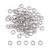Tarnish Resistant 304 Stainless Steel Open Jump Rings STAS-E067-08-6mm-1