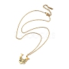 PVD Vacuum Plating 201 Stainless Steel Necklaces NJEW-R267-01V-G-2