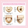 2 style Iron & Alloy Twist Bag Lock Purse Catch Clasps FIND-WR0008-82-2
