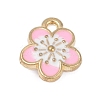Alloy Enamel Pendants FIND-Z070-05G-04-2