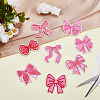 16Pcs 8 Styles Computerized Embroidery Cloth Self Adhesive Patches PATC-HS0001-05-5