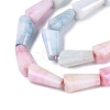 Anti-Tarnish Electroplate Glass Beads Strands GLAA-T025-27-01A-4
