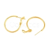 Brass Hoop Earrings KK-I665-26A-G-2
