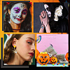 18Pcs 3 Colors Halloween Rack Plating Alloy Pendants FIND-SC0004-23-5