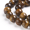 Natural Tiger Eye Beads Strands Z0RQX014-3
