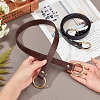 2Pcs 2 Colors Imitation Leather Bag Handles FIND-WR0002-68AB-7