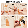 DIY Blank Keychain Making Kit DIY-OC0010-99-4