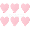 12Pcs Iron Heart-shaped Adhesive Hook AJEW-CN0005-59B-1