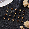300Pcs 4 Styles Brass Crimp Beads KK-BBC0014-69-4