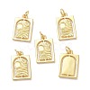 Brass Pendants KK-L206-017G-1