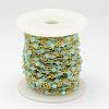 Handmade Glass Beaded Chains CHC-G311-B04-2