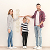 Hexagon Wood Measuring Growth Chart Rulers TOOL-WH0136-124A-6