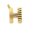 Ion Plating(IP) 304 Stainless Steel Charms STAS-G345-01G-H-1