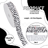 50 Yards Zebra Print Polyester Ribbon OCOR-PH0006-2