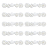 16Pairs 2 Colors Handmade Chinese Frogs Knots Buttons Sets AJEW-GF0005-19-1