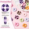 18Pcs 9 Colors Baking Paint Alloy Beads FIND-CJ0003-38-2