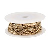 Ion Plating(IP) 304 Stainless Steel Twist Oval Link Chains CHS-K017-04G-3