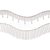 2 Yrads 2 Style Iron with Glass Cup Chain CH-TA0001-03-1