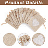 Jute Cloth Storage Bags LS-ABAG-WH0031-30-4
