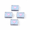 Transparent Acrylic Beads X-ACRC-S039-11-2