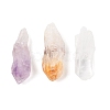 Nuggets Raw Natural Quartz Crystal & Amethyst & Yellow Quartz Collections AJEW-Q152-05-3