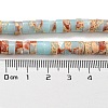 Synthetic Imperial Jasper Dyed Beads Strands G-D077-D01-01E-5