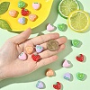 20Pcs 5 Styles Opaque Acrylic Beads MACR-YW0004-47-3